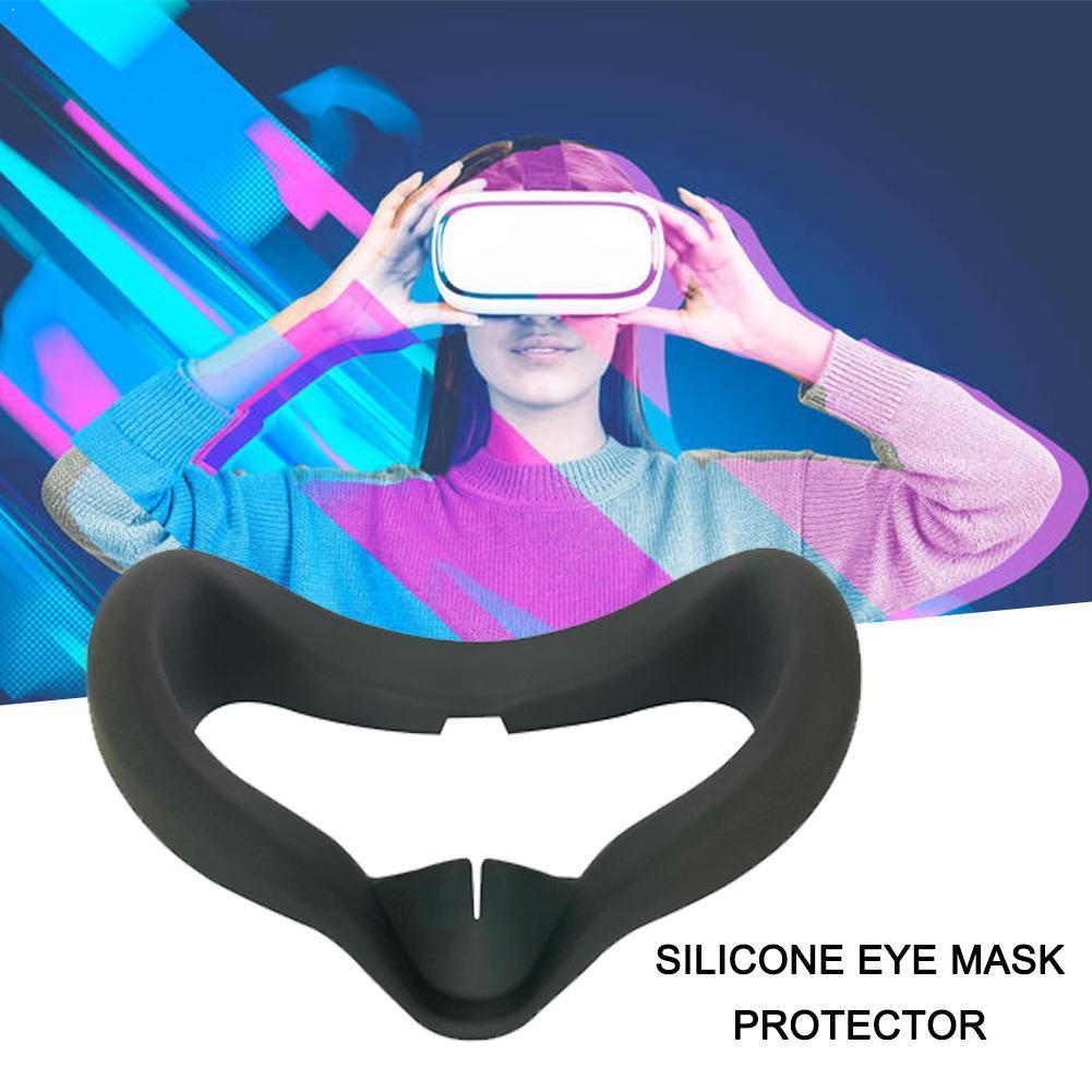 1pc mykt anti-svette silikon øyemaske deksel til oculus pute lys briller som blokkerer anti-lekkasje ansikt unisex øyedeksel vr que  m9 o 0