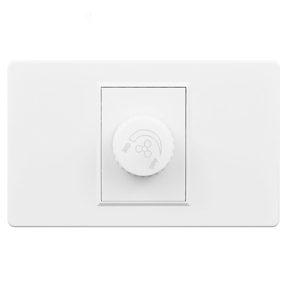 118- vägs strömbrytare för vägglampa i plast från usa , 1/2/3/4- vägs strömbrytare för trappsteg , 220v led-lampor, dimmer för fläkthastighetsregulator: Elfenben / 380v