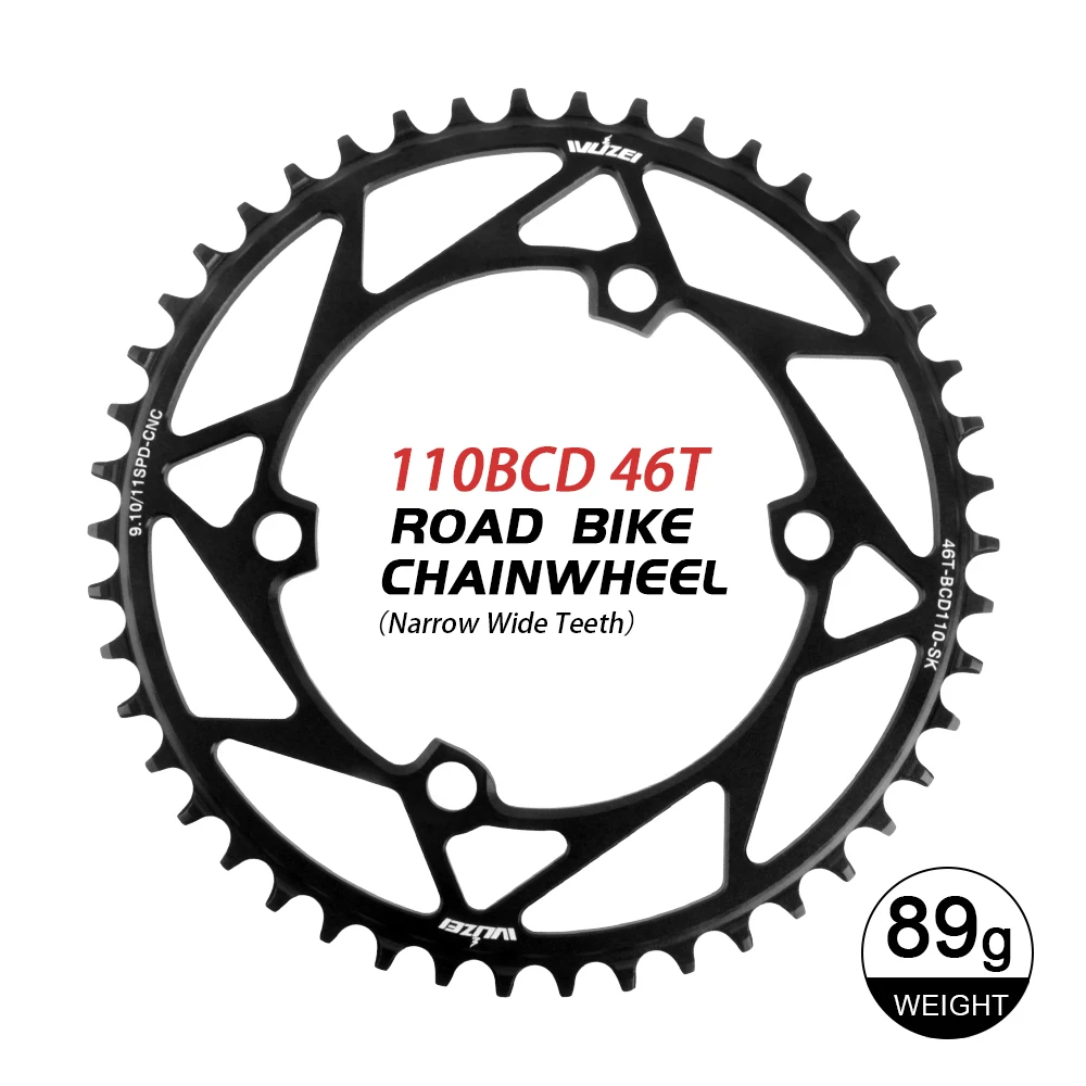 110 plato de bicicleta de carretera bcd para Shimano 105 platos r7000 r8000 r7100 r8100 r9200 4700 5800 6800 dura ace 110bcd rueda de cadena: Gris claro