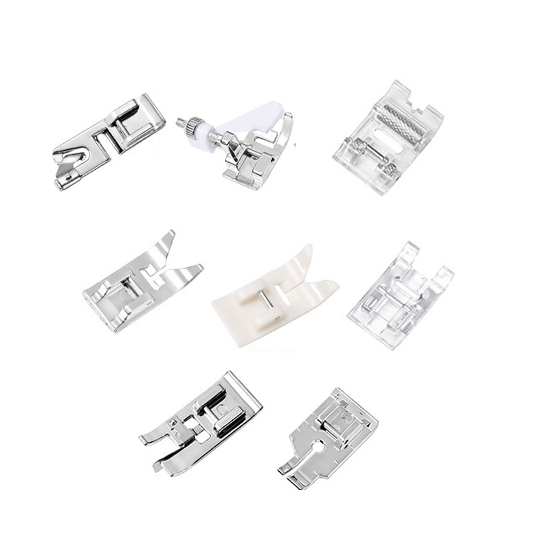 16pcs Sewing Machine Presser Foot Feet Kit Set With Box Brother Singer Janom Sewing Machines Foot Tools Accessory Sewing Tool