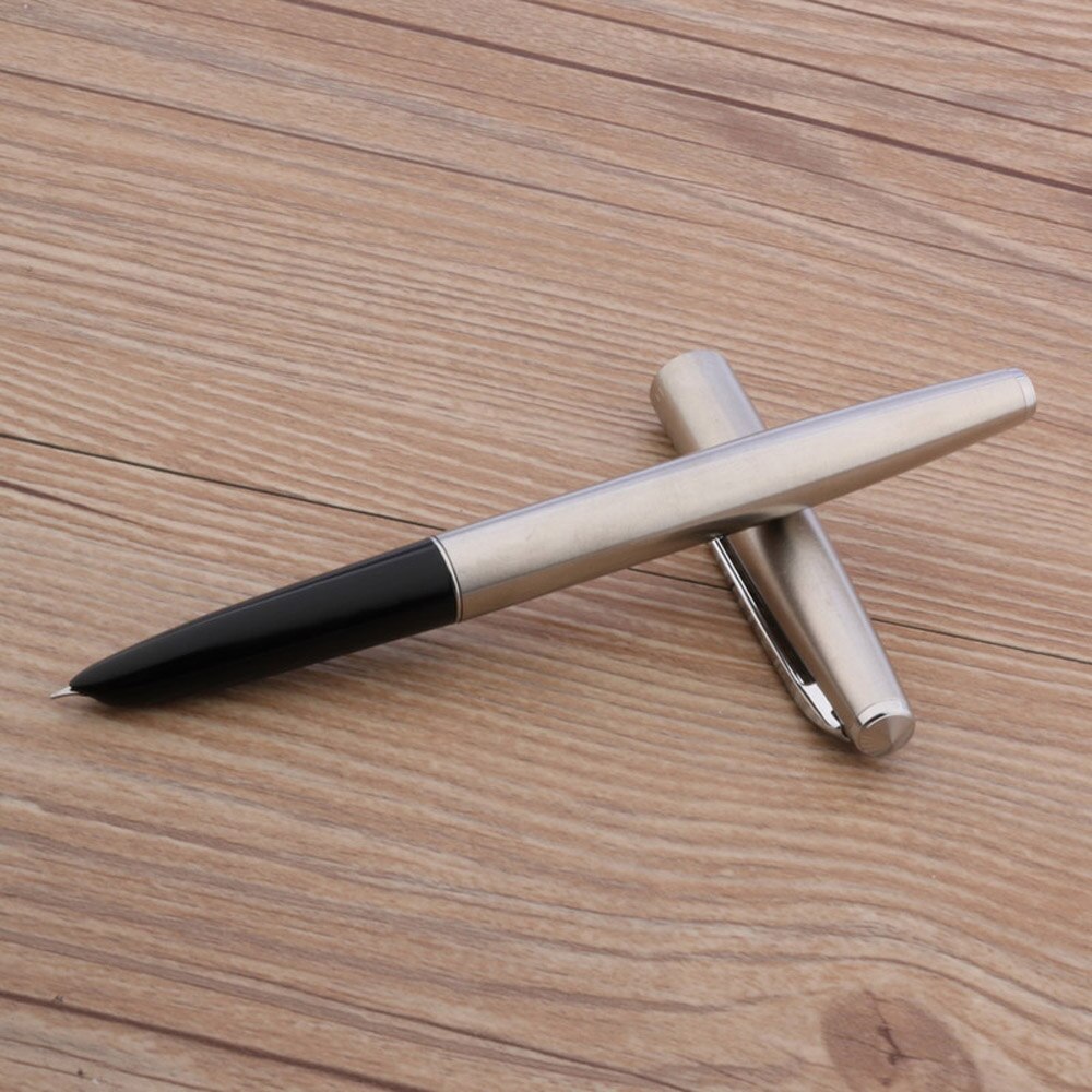 Jinhao rostfritt stål metall silver klassisk reser... – Grandado