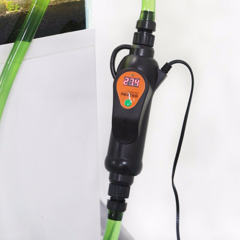 Sunsun-Calentador externo para acuario, dispositivo con temperatura ajustable para tanque de peces, modelos EH-300 y EH-500, 110V o 220V