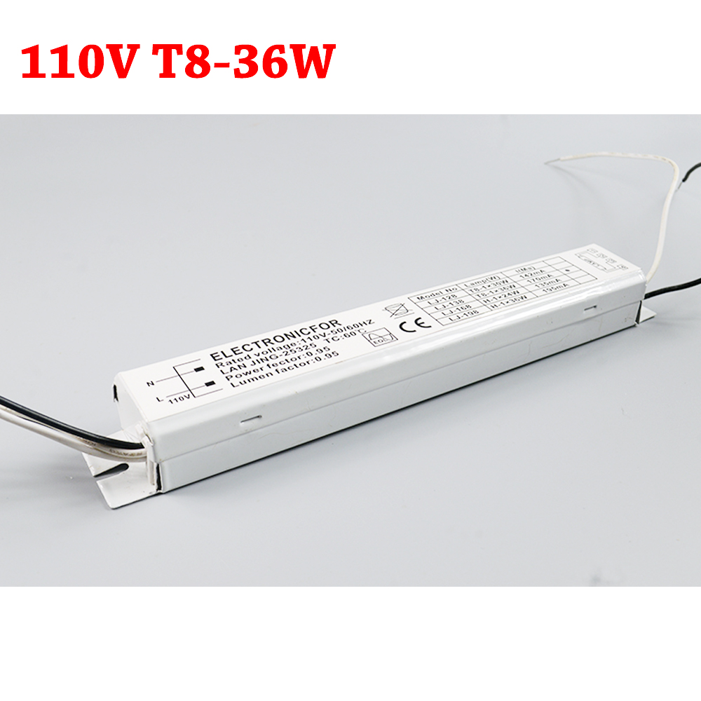1 Pc T8 36W Ac 110V Elektronische Lamp Ballast Voor Tl Lamp 50/60Hz