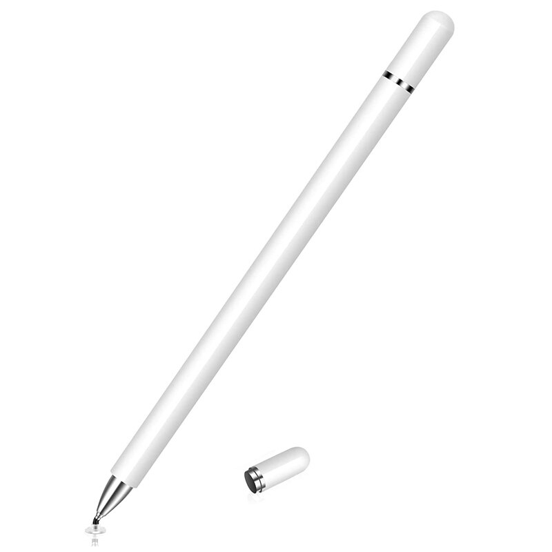 Stylet magnétique universel, 2 en 1, pour écran tactile, pour tous les iPad, iPhone, Huawei, Android, Xiaomi, Pad 5: 1pcs White Pen