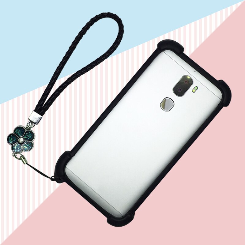 Hisense A2 pro funda A 2 pro Universal suave funda con cordón de mano para Hisense A2 funda señora chica hembra Hisense Infinity U965: Black