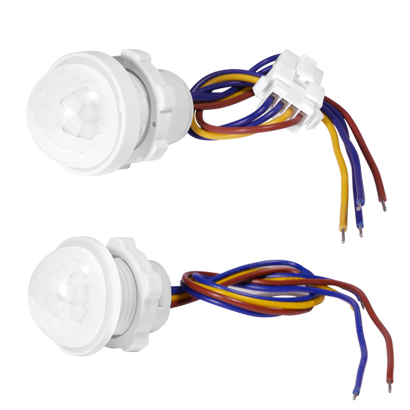 110/220V Pir Infrarood Motion Sensor Switch Auto Aan Uit Lichtschakelaar Pir Sensor Detector Lichtschakelaar Led gevoelige Night Lamp