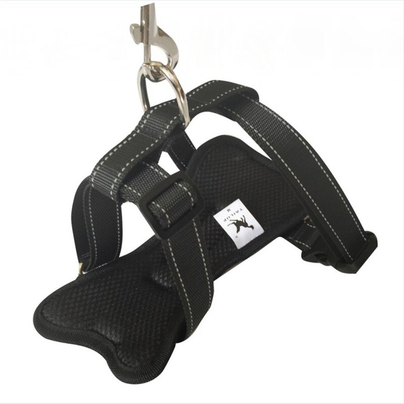 Hond Harnas Verstelbare Puppy Veiligheidsgordel Terughoudendheid Borstband Auto Veiligheid Pet Accessoires Walking Outdoor Voor Honden