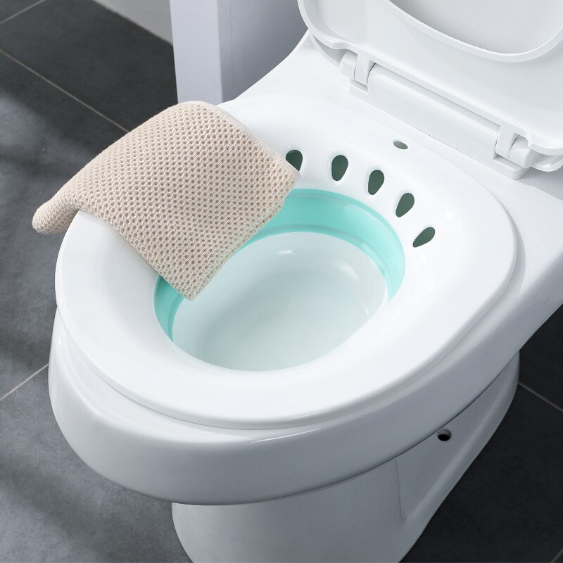 Woman Folding Bidet Portable Maternal Self Cleaning Female Private Parts Hip Irrigator Butt Wash Potty Child Adult Toilet