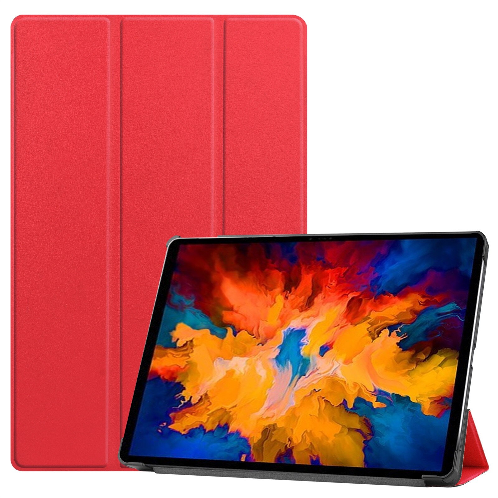 Ultra-Dunne Tablet Case Met Stijlvolle Print Op De Rug Geschikt Voor Lenovo Tab P11 Pro TB-XJ706F 11.5 inch Case: D