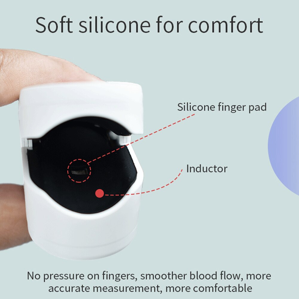 4 In 1 Bluetooth Huishoudelijke Oled-scherm Vinger Oximeter Polsslag Perfusie Index SPO2 Bloed-Zuurstof Gegevens Meting Apparaat