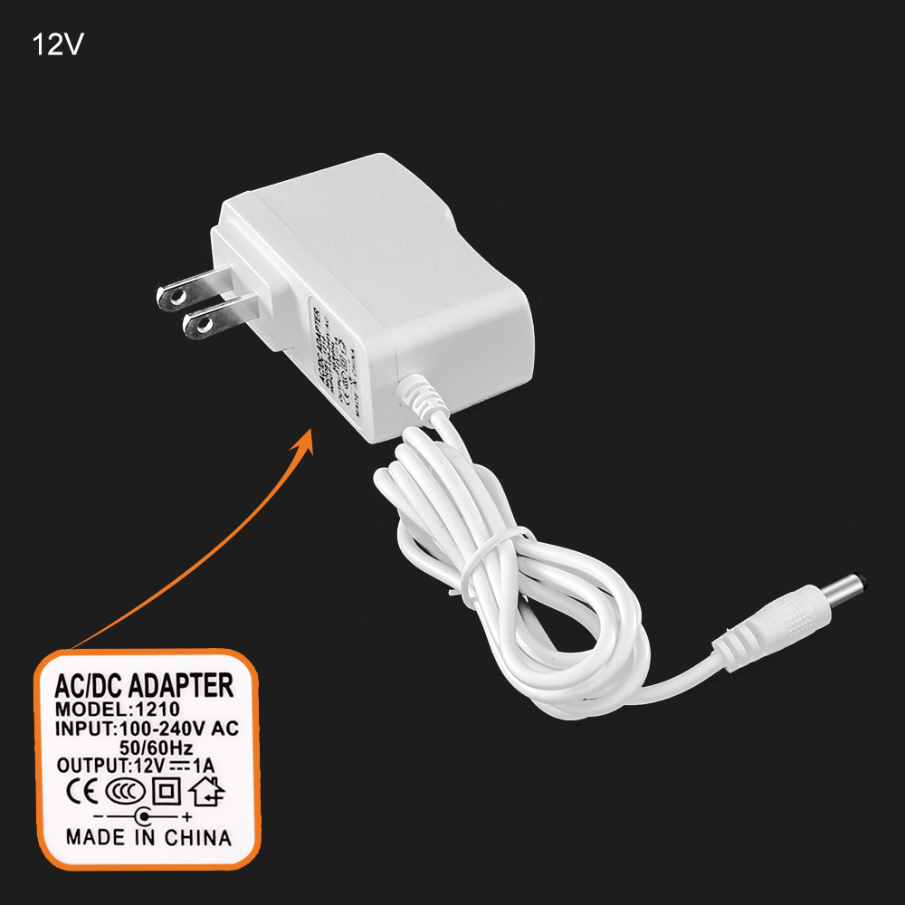 AC/DC Adapter Power Supply with 12ports Power Supply Output Universal Plug for Model Lamp/Railway/Railroad/Train Layout: Multicolor