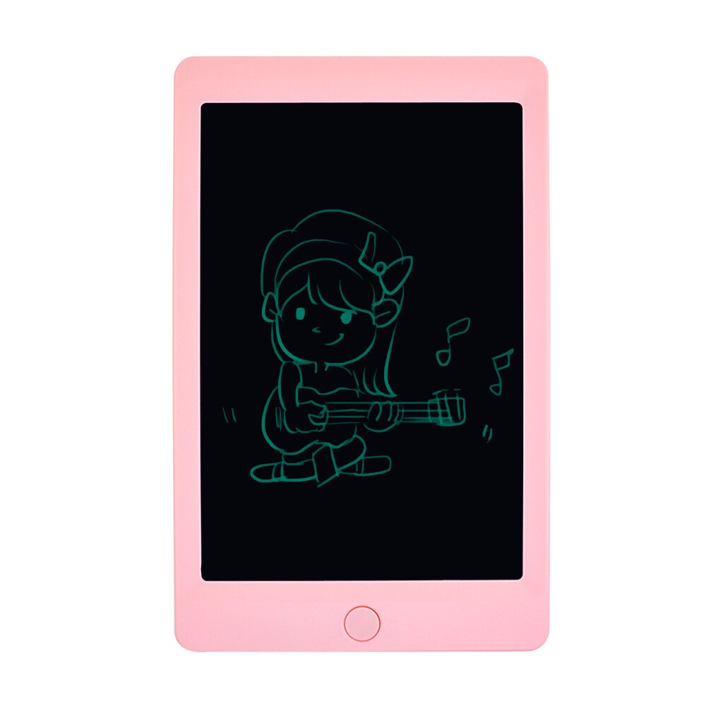 CHIPAL 10'' LCD Digital Writing Tablet Handwriting Drawing Message Pad Graphics e-write Board for Kids Children notepad: Pink