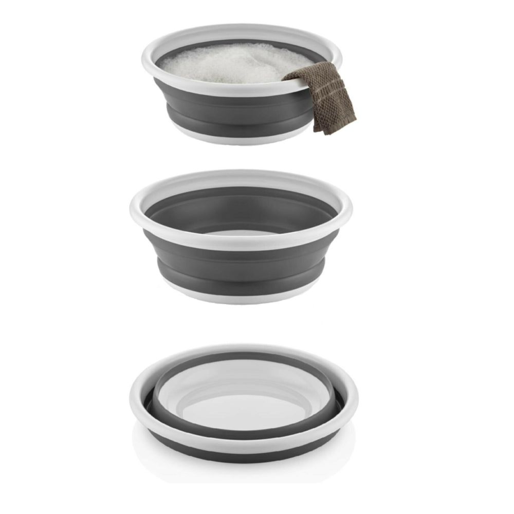 Portable Bases Folding Collapsible Bucket Basin Washbasin Accordion Camping Equipment Foot Bath Bathtub Easy To Move Multi-Purp