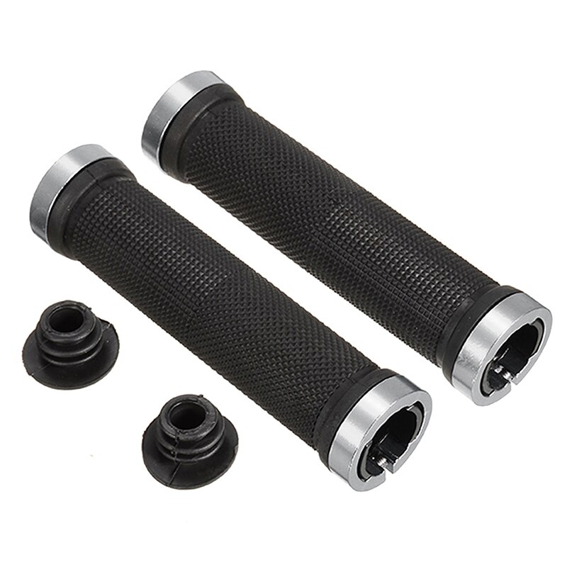 Fiets handvatten 1 paar gripshift mtb fiets stuurhoes handvatten lock-on fixed gear rubber fiets stuur accessoires