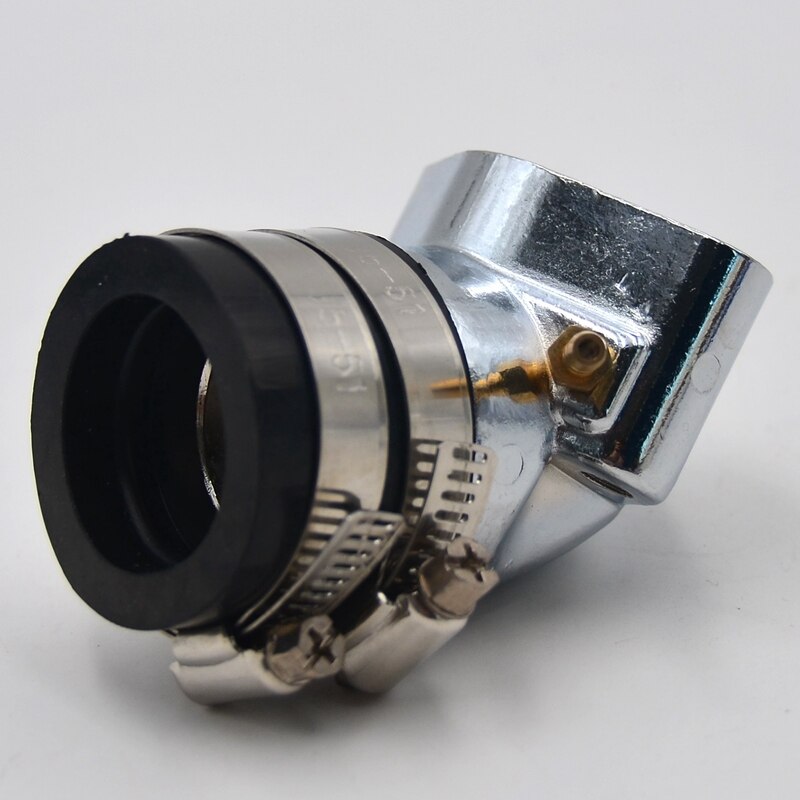 Carburetor Intake Manifold Pipe Moped Scooter ATV Intake Manifold for GY6 150Cc Scooter