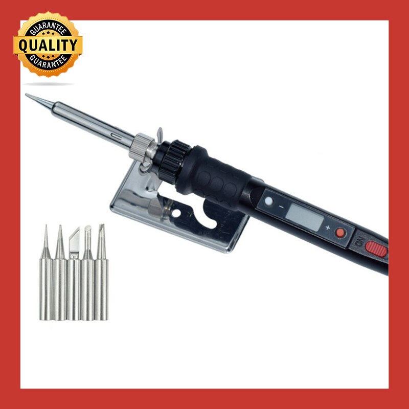 80W Digital Electric Rubber Handle Soldering Iron 7 Kit Set 220V 110V 240V US/EUR/CHN/UK Standard