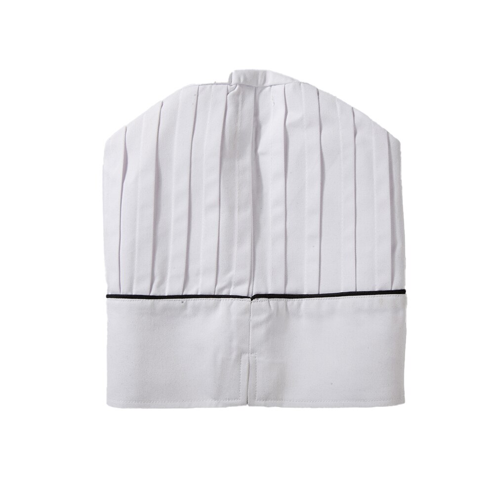 Gorro de Chef elástico para Chef, uniforme de Cocinero, restaurante, cocina, Catering, Gorro alto elástico, hojaldre para Postres, pasteles, hornear, Unisex