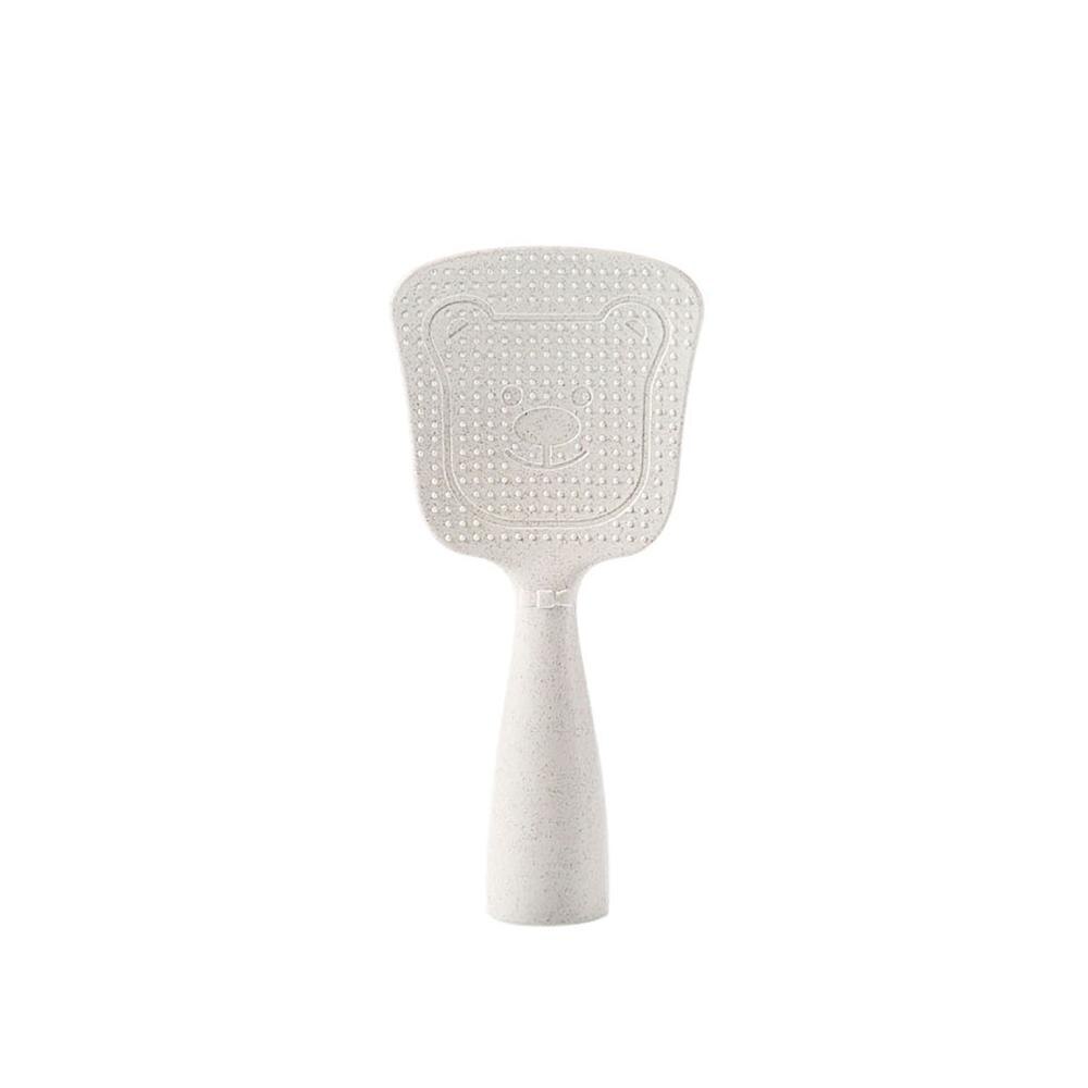 Cute Kitchen Rice Spoon Plastic Rice Paddle Non-stick Rice Scoop Long Handle Serving Spoon Kitchen Accessories: A