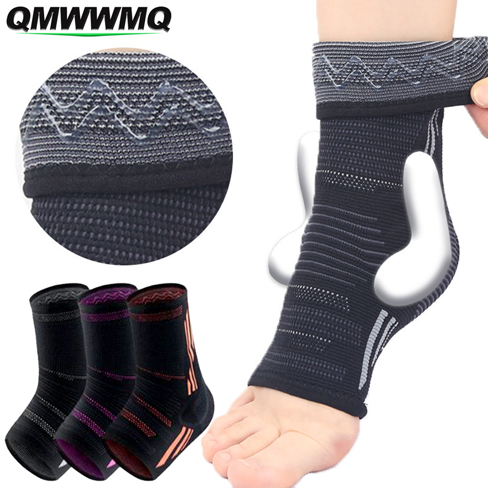 1 Stück Kompressions-Knöchelbandage, Silikon-Knöchelhülsenunterstützung, Schmerzlinderung von Plantarfasziitis, Achillessehnenentzündung, Gelenkschmerzen