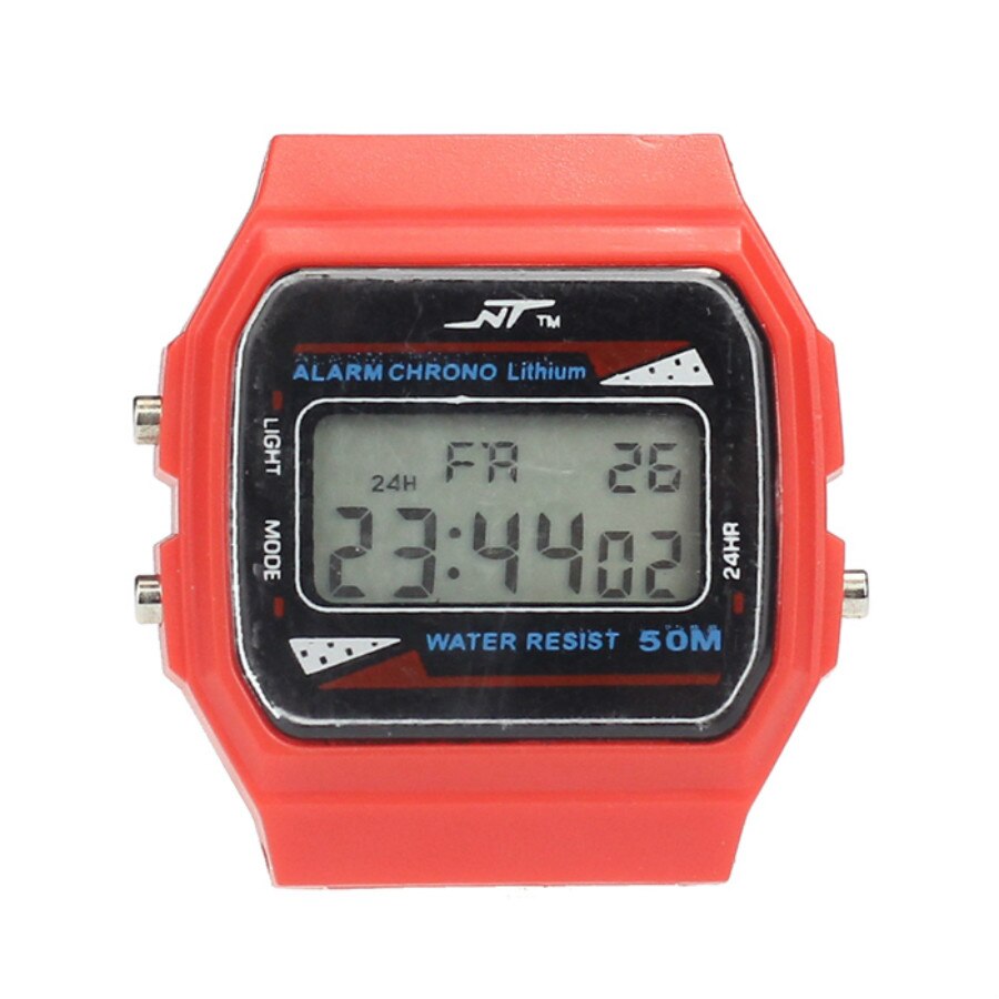 LED Digital Sports Watches Women Men Rubber Waterproof Watch Multi Function Wrist Watches Clock Timer for Boy Girl