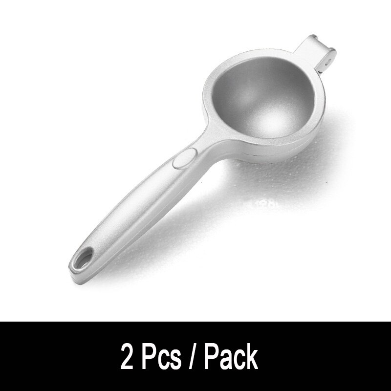 Handmatige Citruspers Hand Citruspers Citroen Fruit Juicer Citrus Persmachine Roestvrijstalen Keuken Accessoires Voor Thuis: Silver 2 pcs