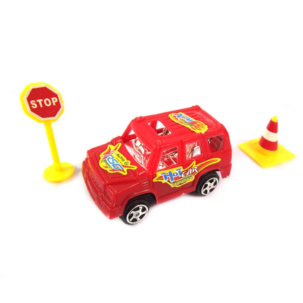 10 stk trafikskiltning model vejskilte legetøj vejskilte diy mini legetøj