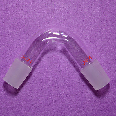 75 bocht distillatie adapter met 24/29 joint, lab glaswerk