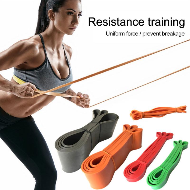 ❀❀Sport Workout Oefening Resistance Bands Loop Crossfit Yoga Pull Up Fitness Krachttraining Yoga Band Voor Bodybuilding