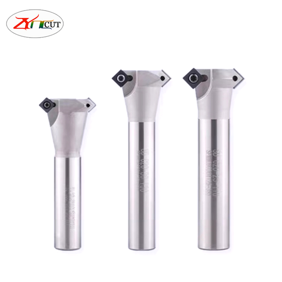 SD-25-150-C20-2T SD-32-150-C25-2T 45 degree CNC Internal and external chamfer end mill Multi-function chamfering knife