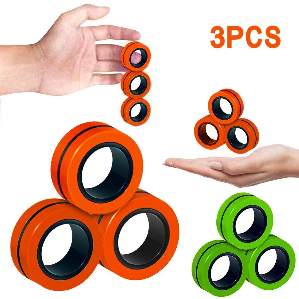 Dekompression Artefakt Magnetische Armband Ring Dekompression Vent Artefakt Spielzeug Rotierenden Ring Spielzeug Kind Erwachsene Dekompression Spielzeug