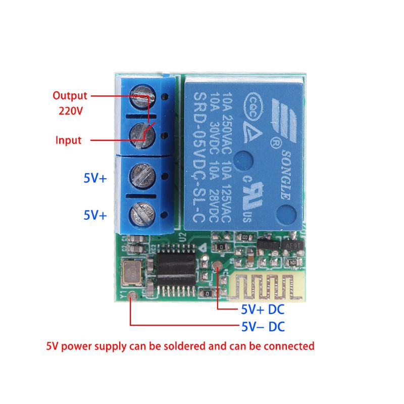 Relay Switch With Bluetooth APP Control Time-Relayed Module For Accesse Controlling Motor LED Light Mayitr 4XFB