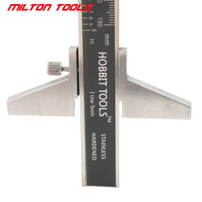 Depth Base Attachment for 6&quot; 8&quot; Digital Caliper Vernier Gage Gauge T-bar Tool