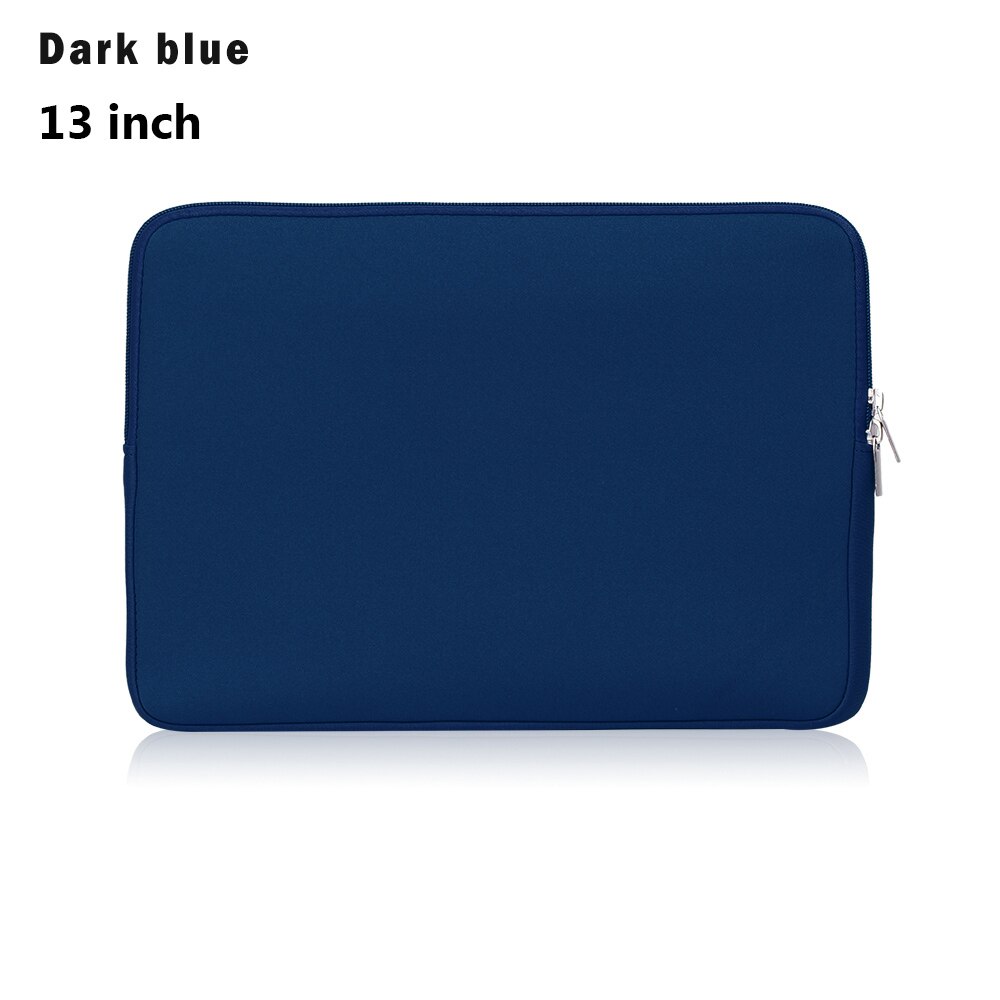 Antiurto Cassa Del Manicotto Tablet Sacchetto Della Copertura di Protezione Del Sacchetto Per Apple iPad mini Air Pro 9.7 10.5 Samsung Galaxy Tab Huawei mediaPad: 13 inch Dark Blue