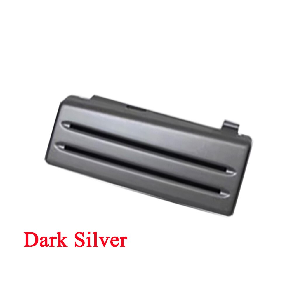 Para VW Polo 9N 2005, 2006, 2007, , , LHD negro titular de la tarjeta ranura para tarjeta ranura caja de almacenamiento Central 6Q1858373: Gris