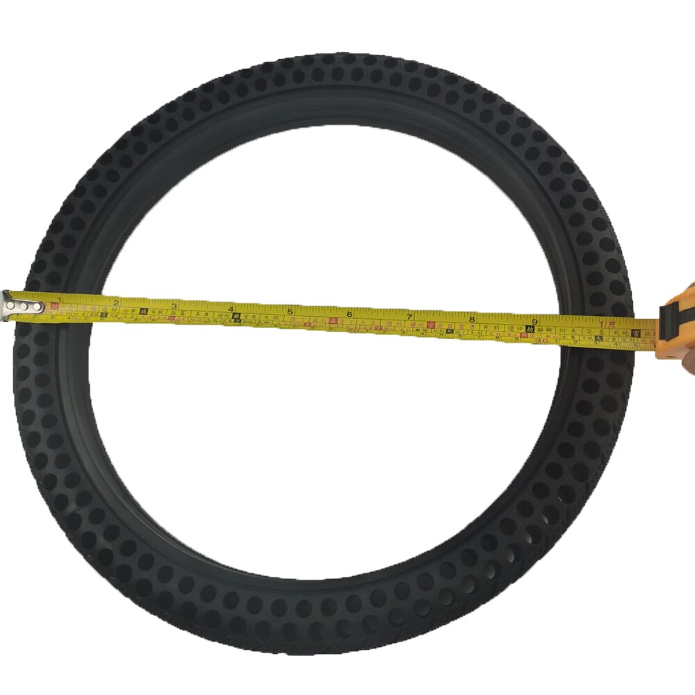 16*1.50 16Inch Non-pneumatic Airless Ever Tire Perforated Shock Absorbing Tyre Explosion-Proof Solid Tires Bicycle Tires