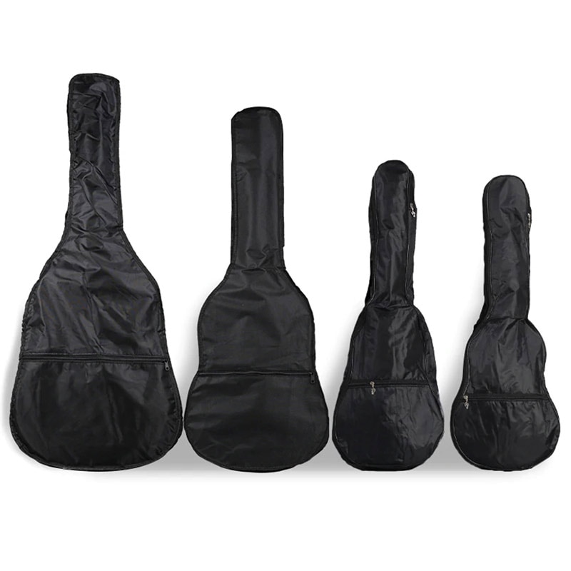 30/34/36/38/40/41-Inch Elektrische Reizen Gitaar Tas Soft Case met dubbele Bandjes Rugzak Side Portable Handvat Boek Pocket