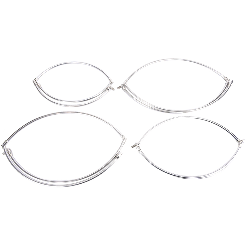 Roestvrijstalen Visvouwnet Brail Kop Ronde Dipnet Tackle Accessoire