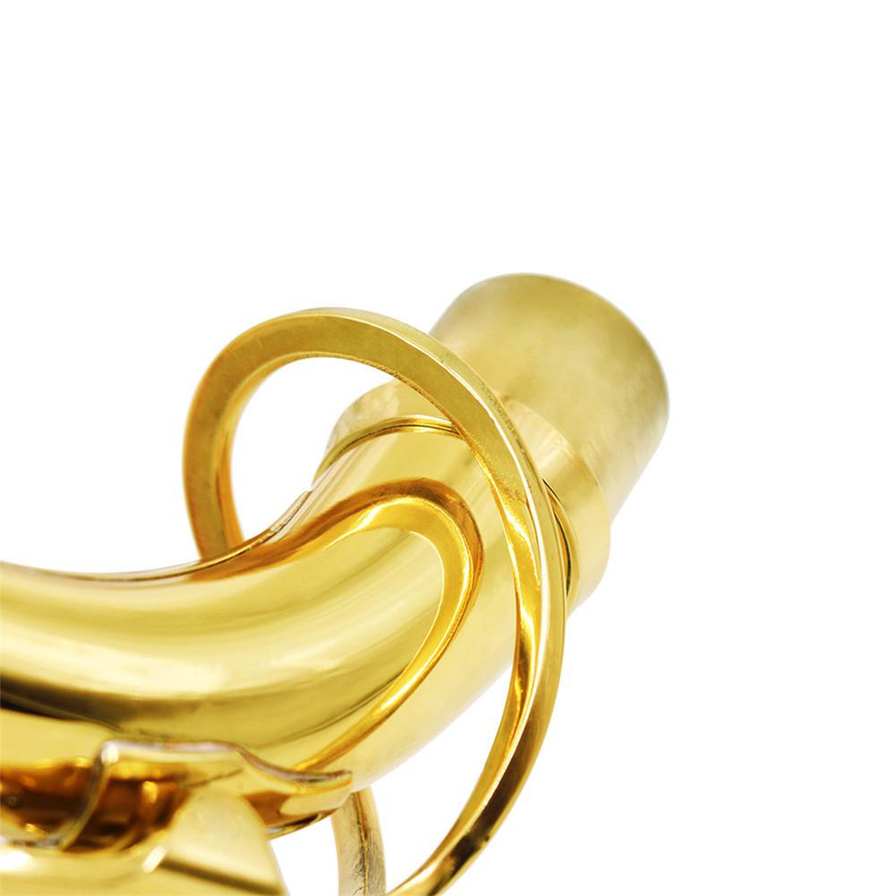 Mässing alt röst saxofon armbåge böj hals för lätta sax musikinstrument saxofon tillbehör