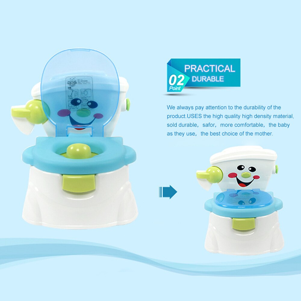 Baby Potje Wc Kinderen Training Potje Jongen Meisje Draagbare Stoel Leuke Smiley Gezicht Wc Peuter Potty Baby Kids Wc Pot