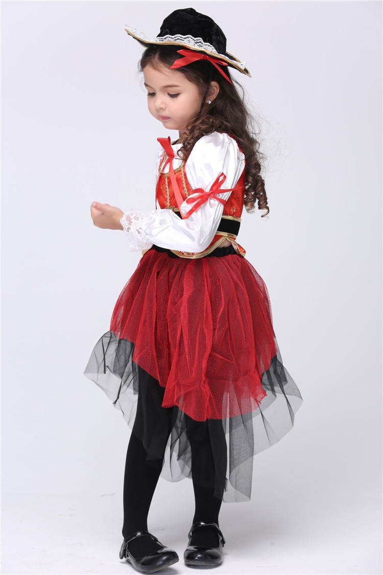 Partie carnaval filles enfants pirate costume pour enfants princesse de la mer filles costume party enfants fantaisie dress l15286