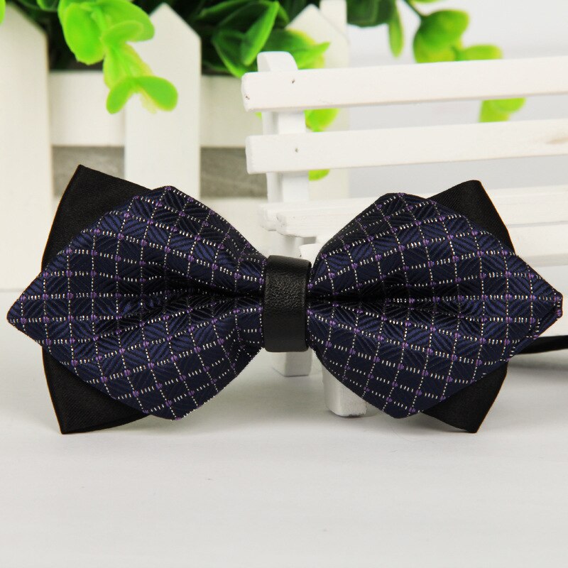 Simple Men's Suit Bow Tie For Groom Wedding Party Men Formal Wear Business Cravat Bow tie Clothing Accessories: 05