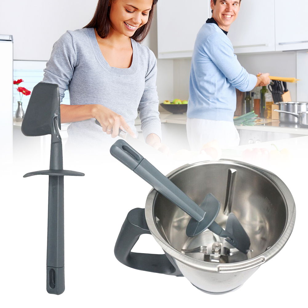 Teigschaber, Spatel, Rührgerät, Ersatzteile, Lebensmittelsammelschaber, Küchenmaschinenspatel für Thermomix TM 6 TM 5 TM 31