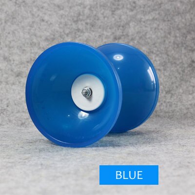 10 Color Fixed Axis Kongzhu 128mm(D) 140mm(H) 249g Set Packing Diabolo/Sticks/Strings/Bag: Blue