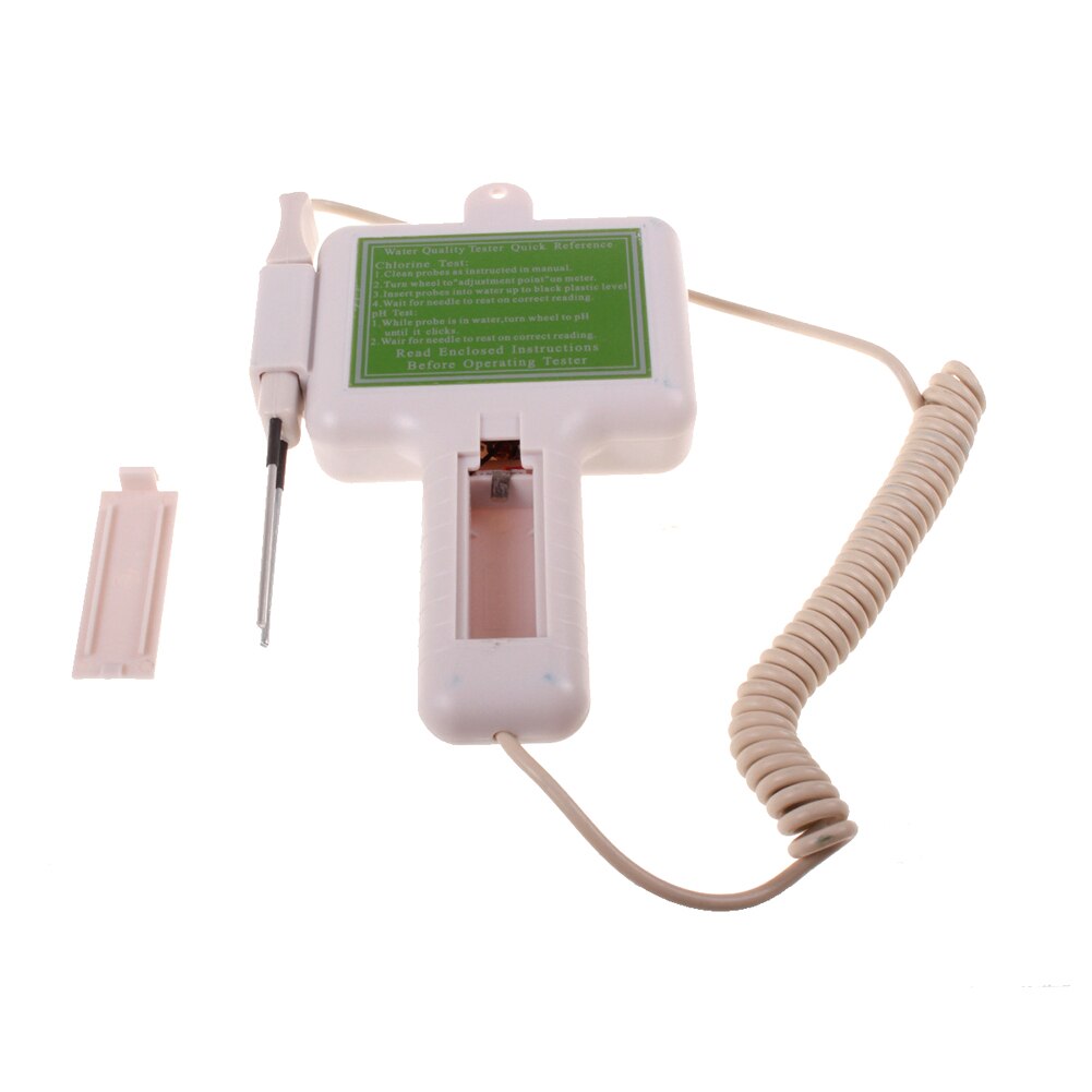 Nyeste ph tester klor niveau meter swimmingpool spa vand måling monitor checker