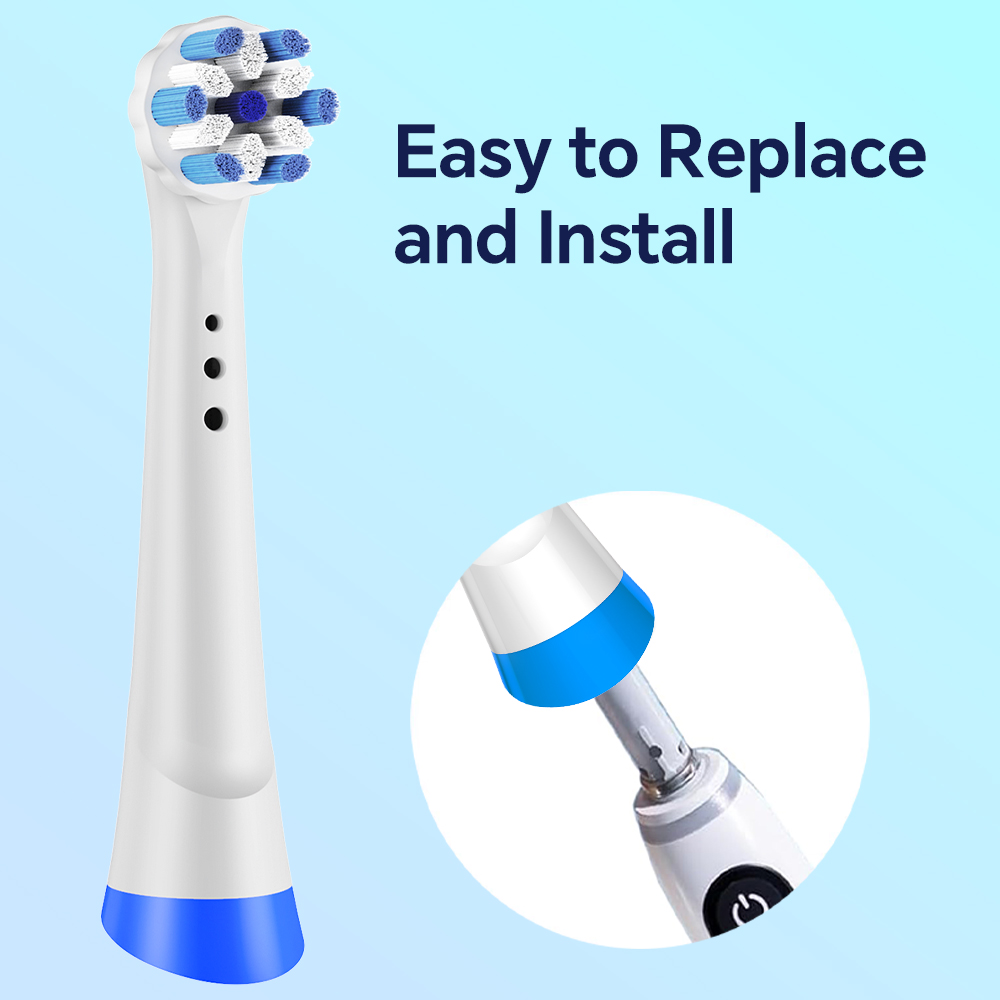 Têtes de brosse à dents de rechange iO compatibles avec la brosse à dents électrique Oral B iO, tête de brosse pour tous les modèles de brosses à dents électriques iO