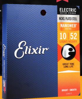 Elixir Nanoweb Gitaar Snaren 11027 Coating 80/20 Brons Akoestische Gitaar Snaren Custom Light 011-052 11002 11052 16027 16052