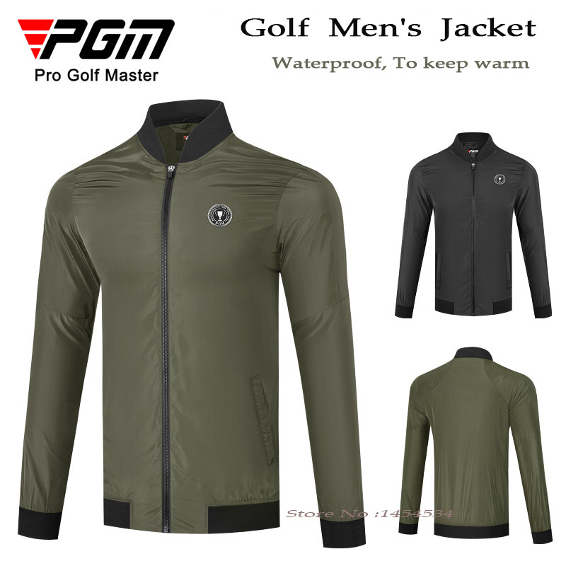 Pgm Herfst Winter Jas Golf Kleding Mannen Met Lange Mouwen Jas Mannelijke Mode Sportkleding Windjack Winddicht Koud Om warm Houden