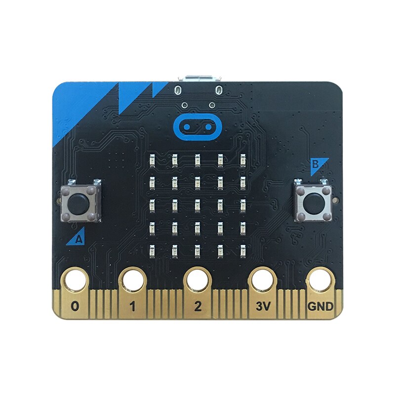 Microbit placa de expansão do reino unido produto original bbc micro: bit board com cabo usb