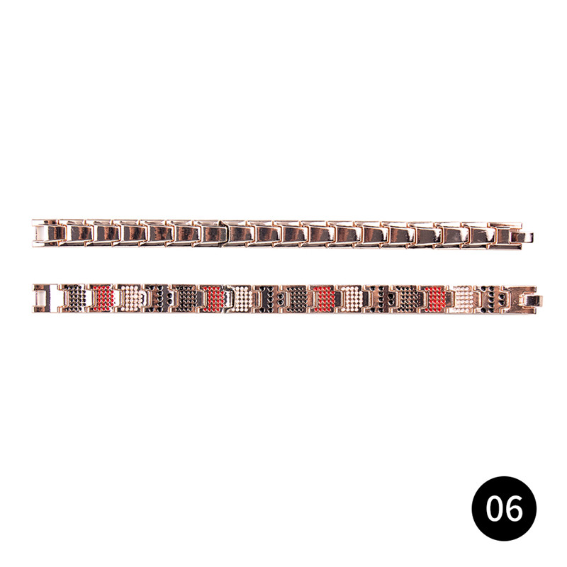 Gewichtsverlies Mannen Vrouwen Armband Energie Magneten Afslanken Bangletwisted Magnetische Therapie Gezondheidszorg Sieraden: Type1 06
