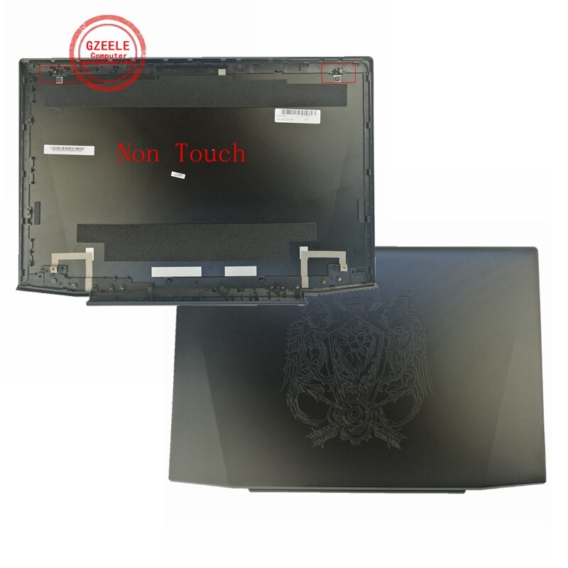 GZEELE FOR Lenovo Y50 Y50-70 Lcd Rear Lid Top Case Back Cover 15.6&quot; AM14R000400 Non Touch Lcd Front Bezel Cover: A shell New